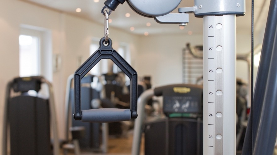 Neu gestalteter Fitnessraum im relexa hotel Bad Steben